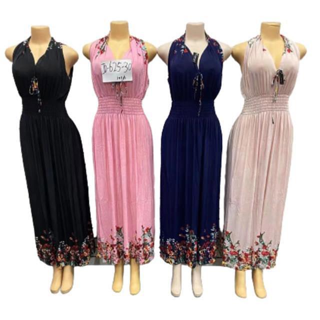 Long Floral Maxi Dresses - Assorted image