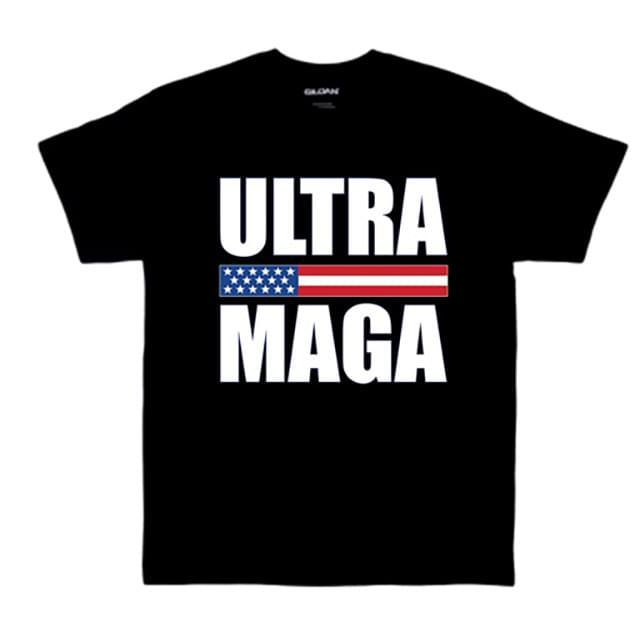 "Ultra MAGA" Black T-Shirt XXXL image