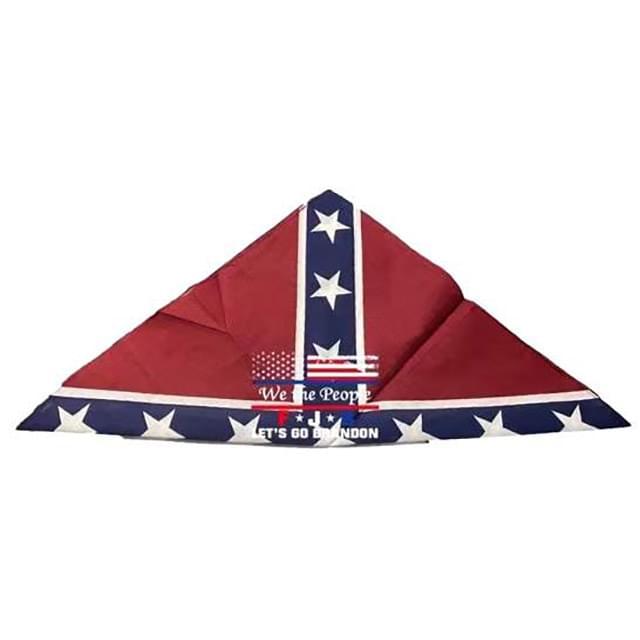 "We The People Let's Go Brandon" Rebel Bandanas image