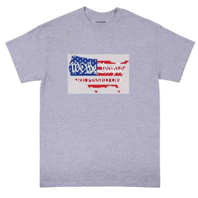 "We The People - Are Pissed Off" T-Shirts - Sport Gray XXL image