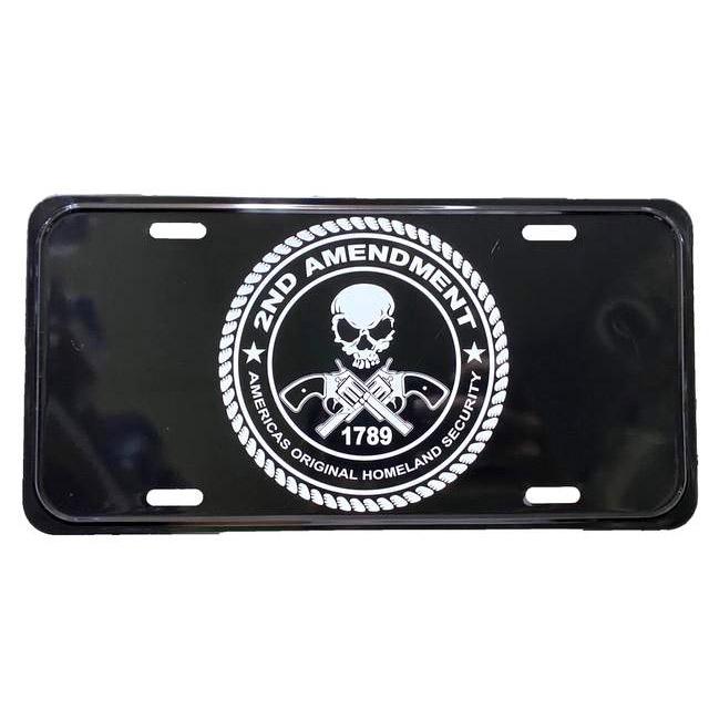 "2nd Amendment - Americas Original Homeland Security" License Plates image