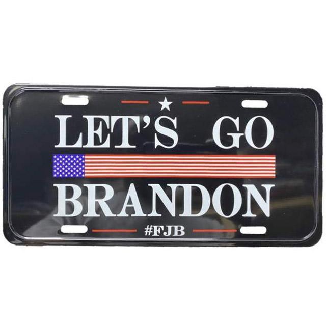 Wholesale License Plate LET'S GO BRANDON #FJB image