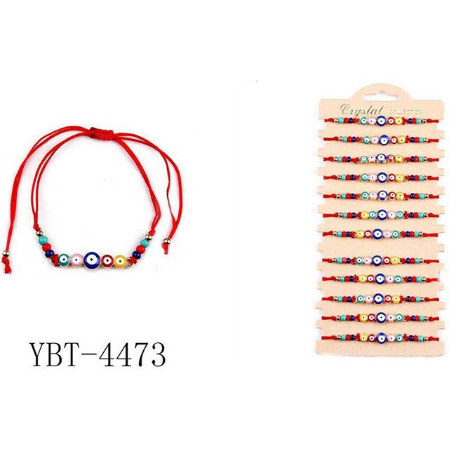 Colorful Evil Eye Bracelets - Assorted image