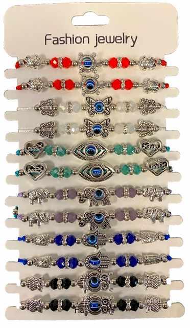 Evil Eye Fashion Bracelets - Assorted image