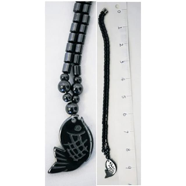 Magnetic Hematite Fish Necklaces image