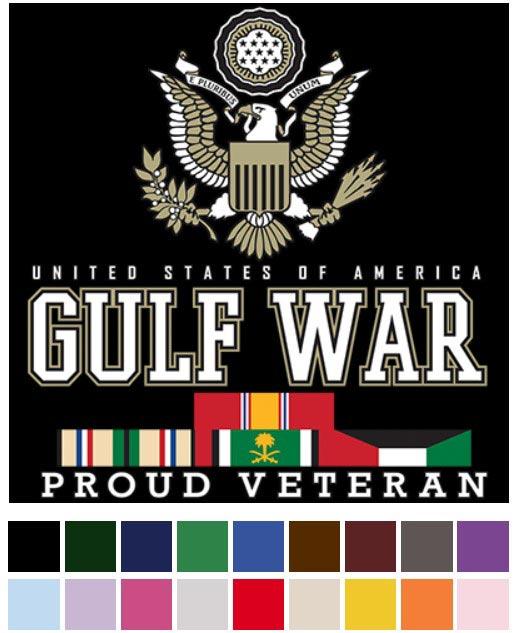 "Gulf War - Proud Veteran" Transfers image