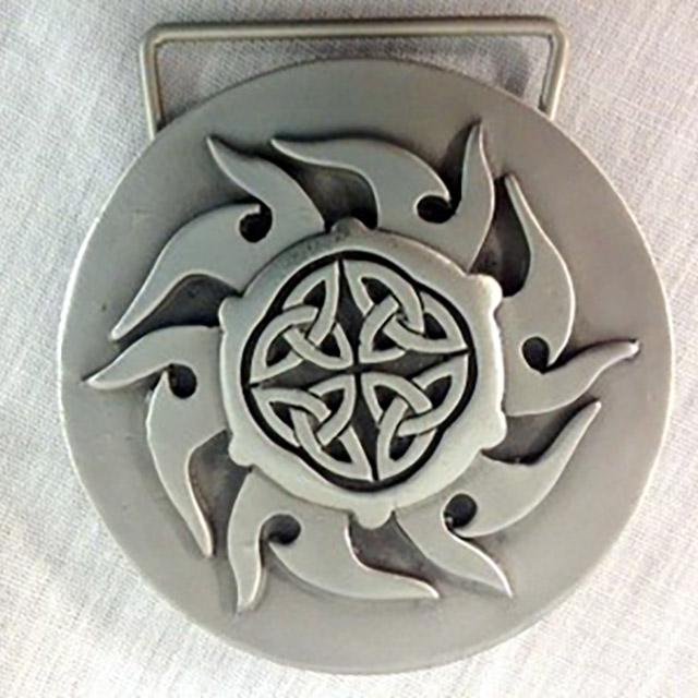Silver Flame Belt Buckles image
