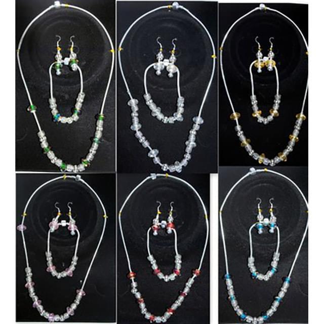 Crystal Beaded Jewelry Sets - Assorted image