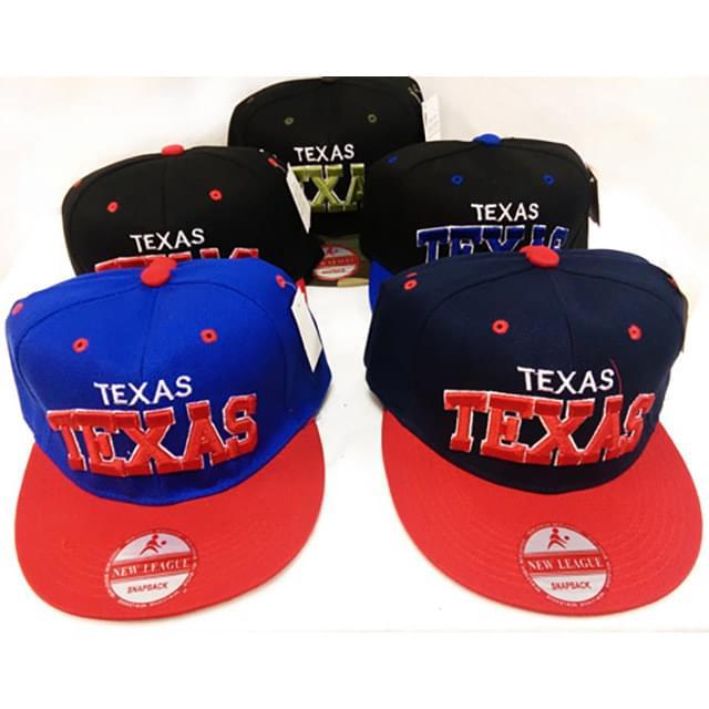 Texas Flat Bill Snapback Hats image