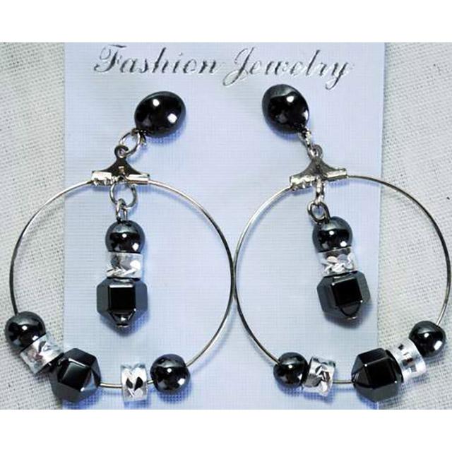 Wholesale Fashion Style Magnetic Earring- Loop Beads image
