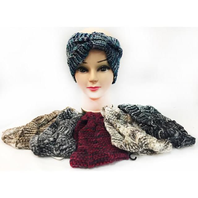 Multicolor Knitted Headbands - Assorted image