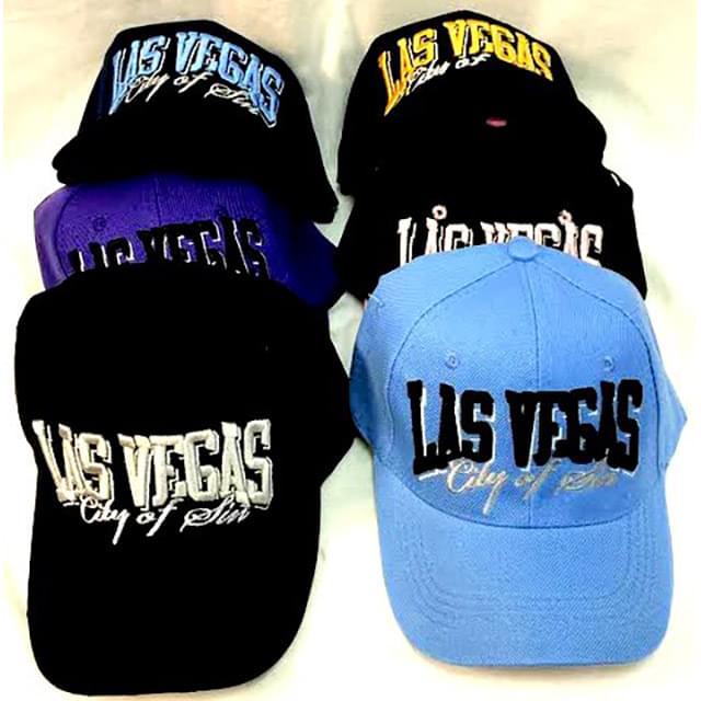 Las Vegas City of Sin Baseball Caps/Hats - Assorted Colors image