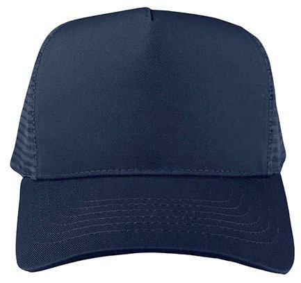 Twill Mesh Trucker Hats - Navy image