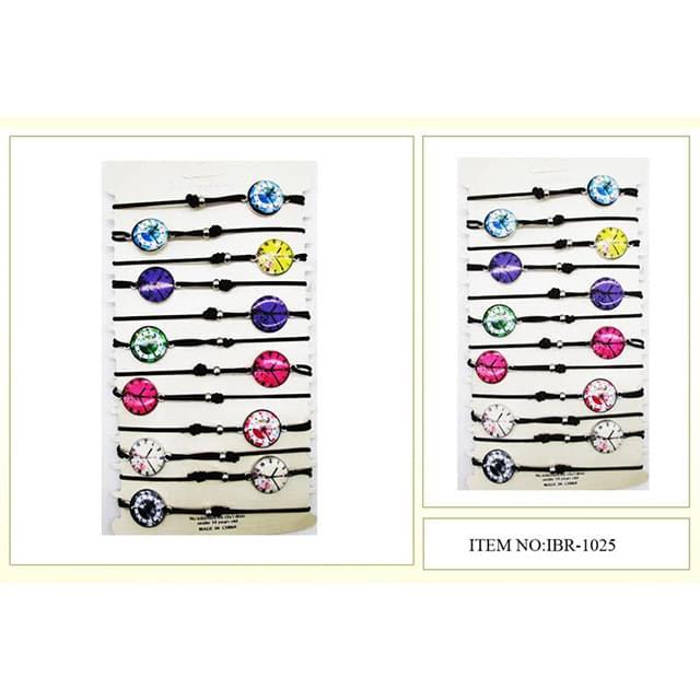 Clock Pattern Bracelets - Assorted image