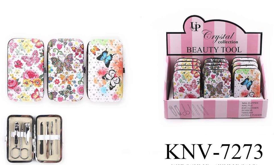 Butterfly Design Manicure Set - Assorted image