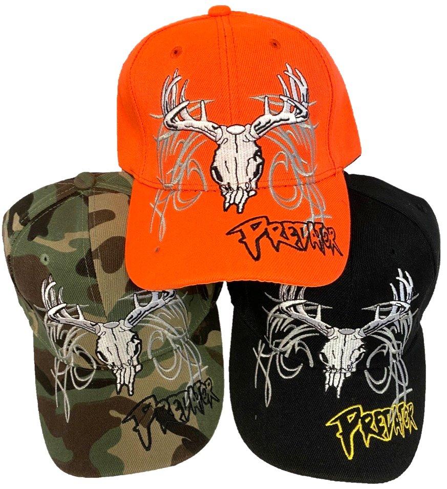 Deer Skull Hats With "Predator" On Bill image