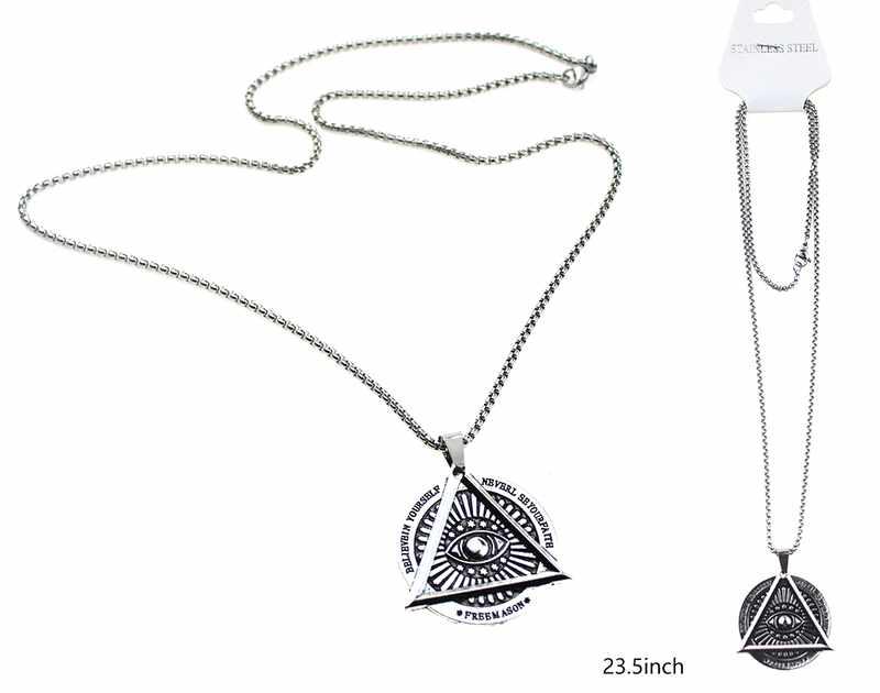 Stainless Steel Necklace "Eye" image