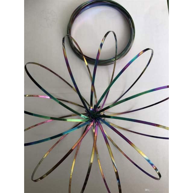 Magic Flow Ring Spring Toys - Multicolor image