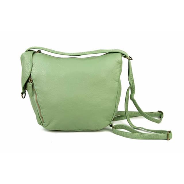 The Joia Convertible Sack Crossbody - Seafoam Green image