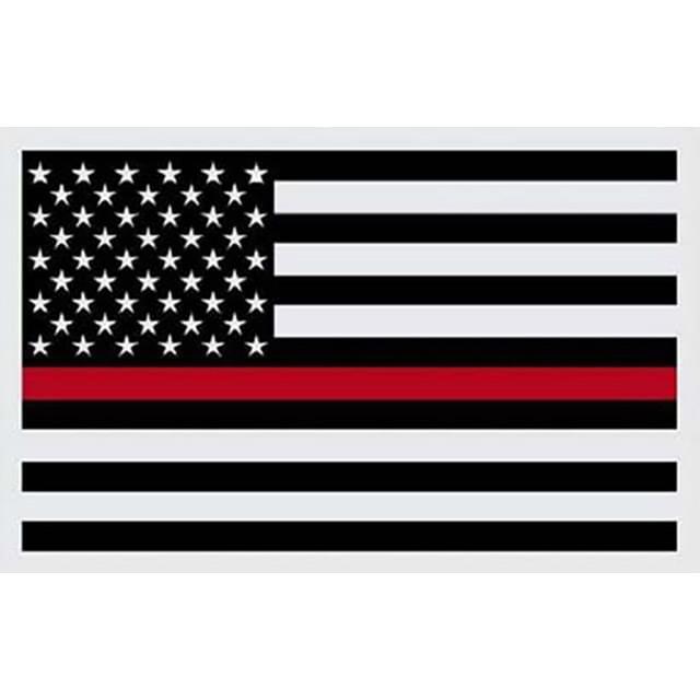 Thin Red Line USA Flags - 3' x 5' image