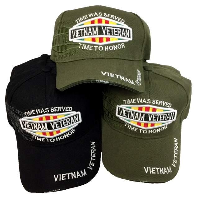 Vietnam Veteran Hats With Shadow image