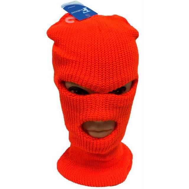 Orange Color Winter Ski Masks image