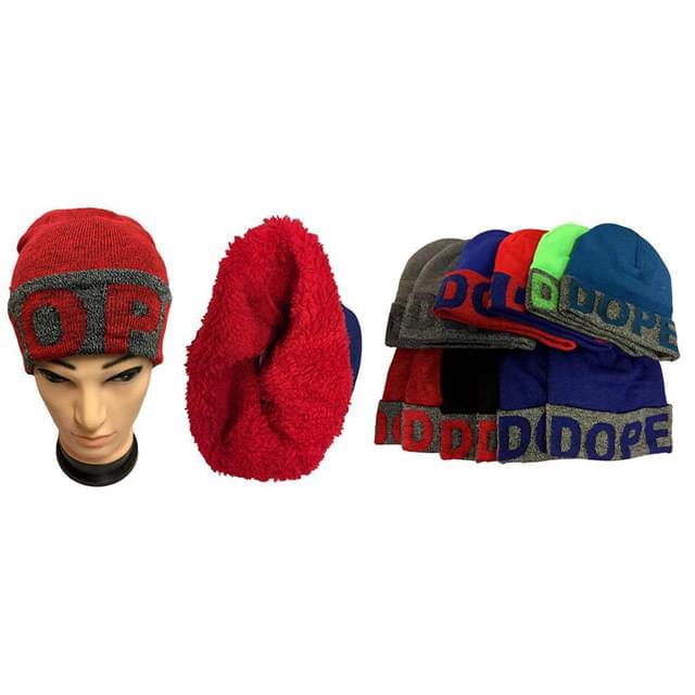 "Dope" Plush Lining Winter Hats image
