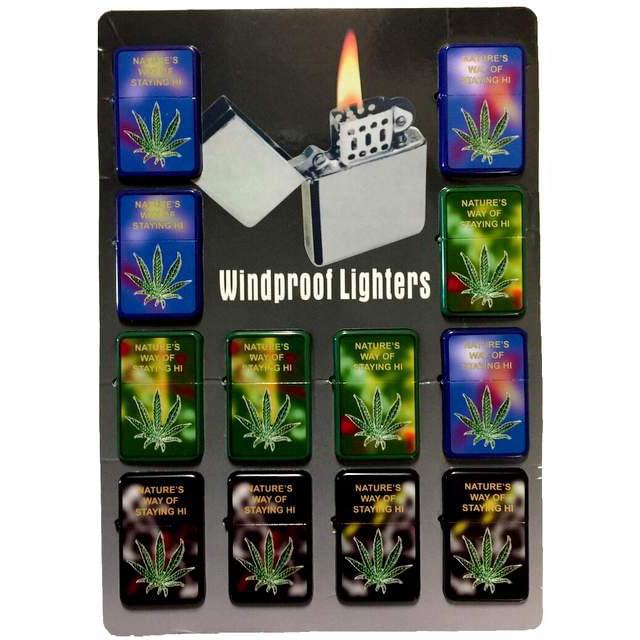 Nature's Way Of Staying Hi Refillable Lighter (NO Fuel) image