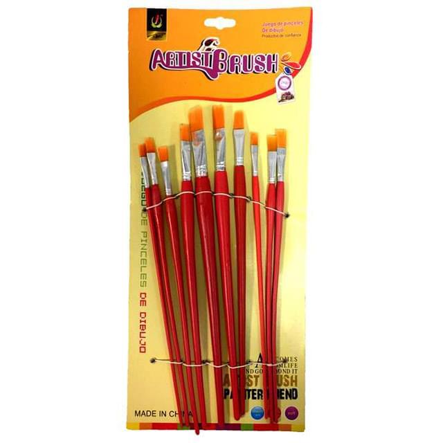 Wholesale Artist Brush 10pcs Set image