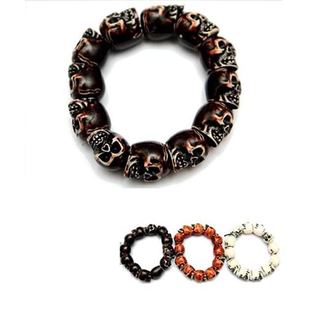Detailed Skull Bracelets - Assorted image
