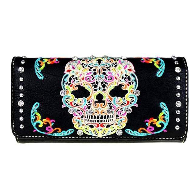 Montana West Sugar Skull Collection Wallet image