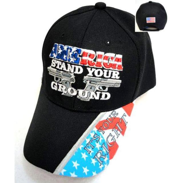 "America Stand Your Ground" Hats image