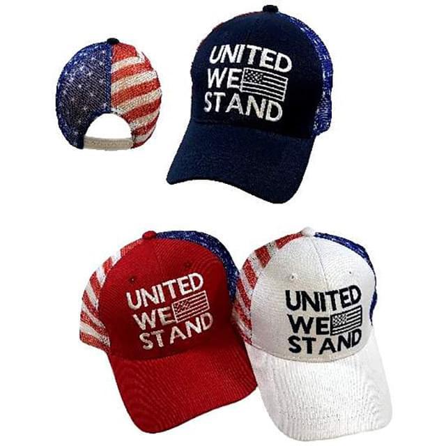"United We Stand" Mesh Baseball Caps image