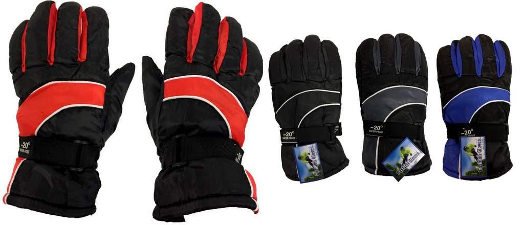 Men's -20° Weatherproof Winter Ski Gloves - Assorted image
