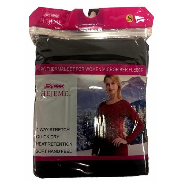 Women's Thermal Wear Set With Shirt & Pants - Assorted image