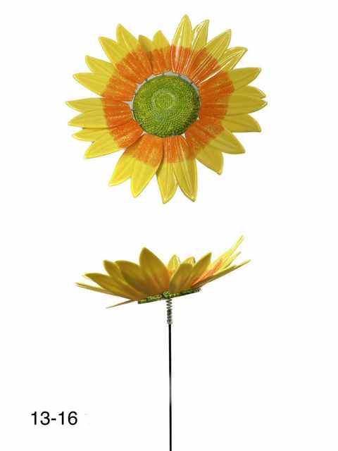 3D Colorful Sunflower Garden Stake Decorations image