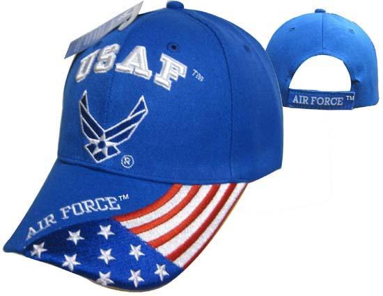 Officially Licensed US Air Force Baseball Caps - Blue image