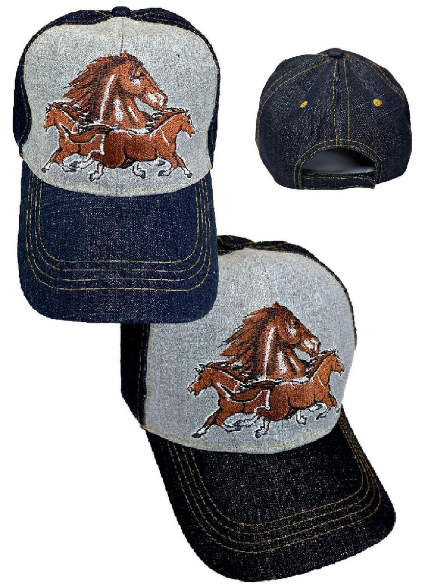 3 Horses Baseball Caps/Hats image