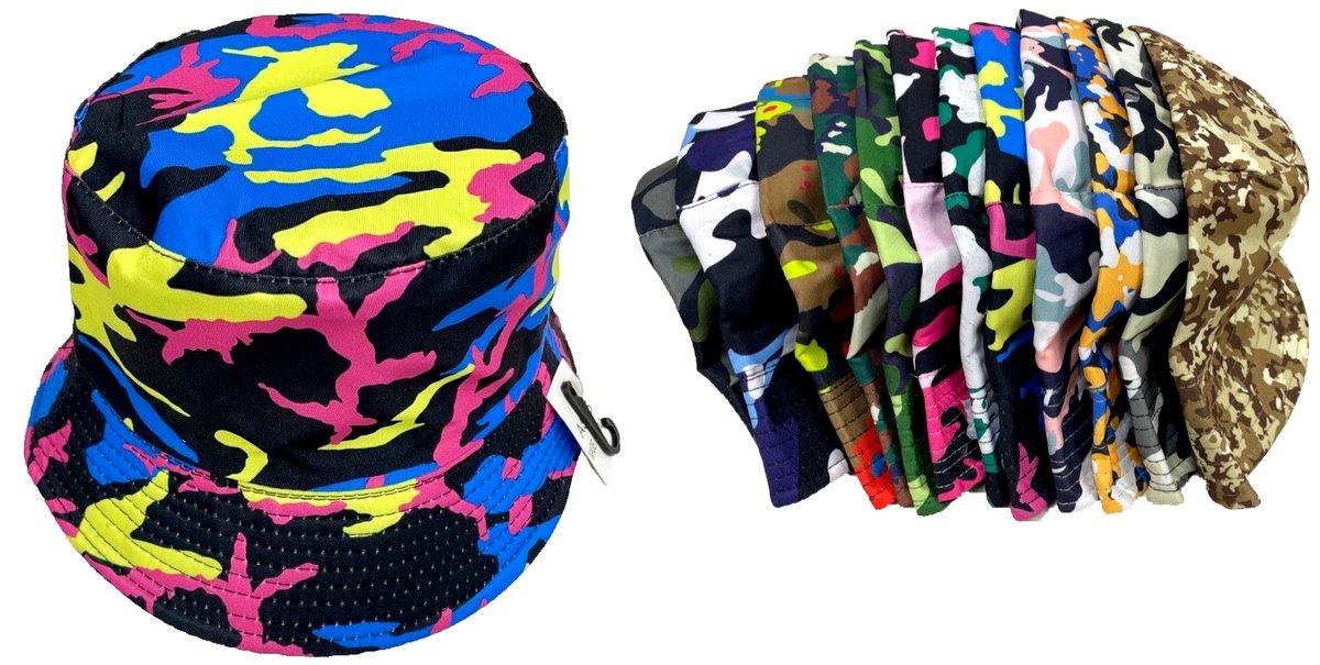 Bold Camo Bucket Hats image