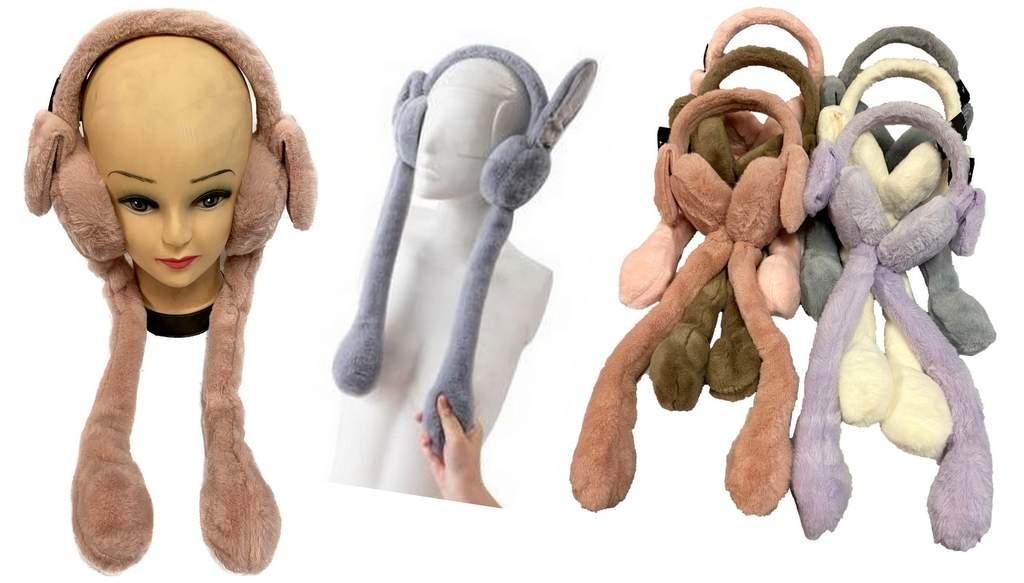 Super Soft Earmuffs With Flapping Ears image