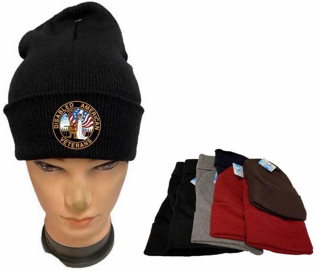 Disabled American Veterans Winter Beanies - Assorted image
