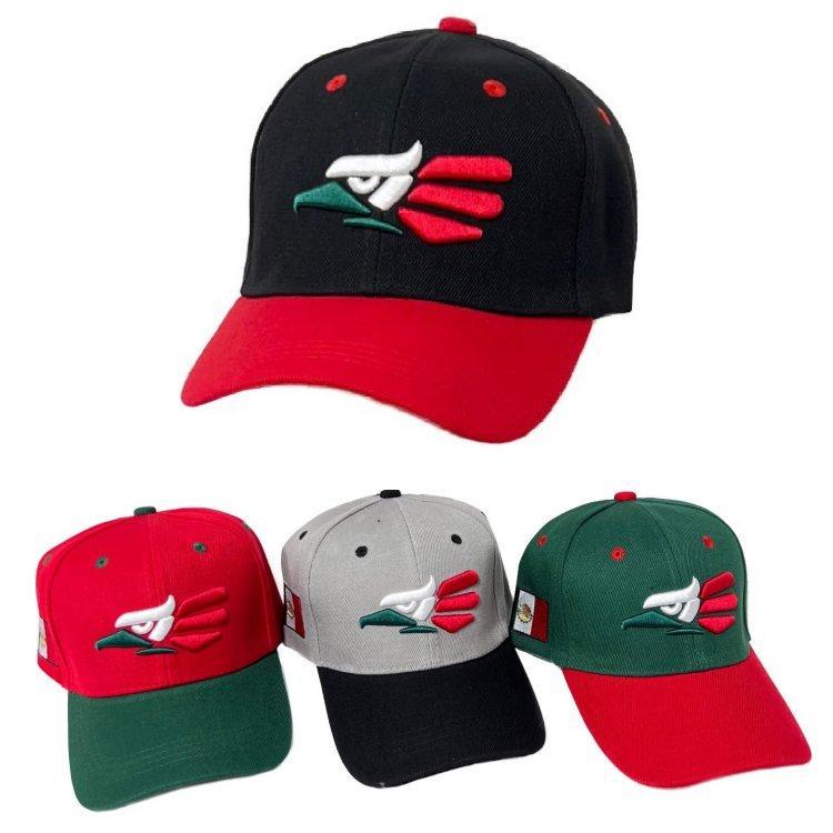 Mexico Eagle with Flag Baseball Cap/Hat image
