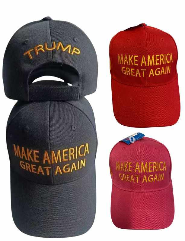 Wholesale Trump Hat MAKE AMERICA GREAT AGAIN 45-47" Baseball Hats/Caps image