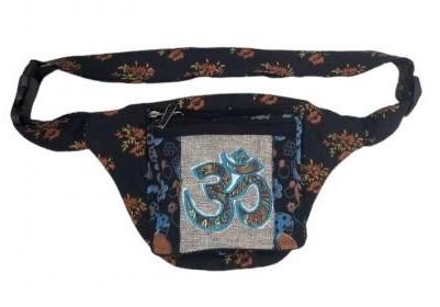 Handmade Cotton Peace Sign Fanny Packs image