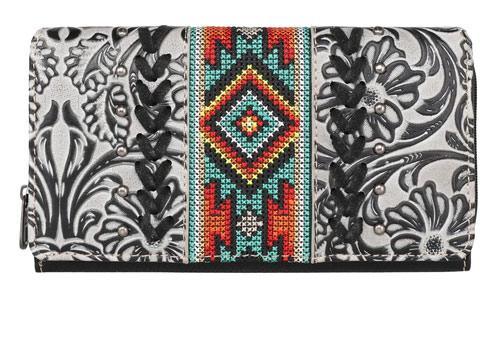 Montana West Tooled Collection Wallet image