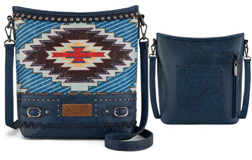 Montana West Aztec Collection Concealed Carry Crossbody - Jean image