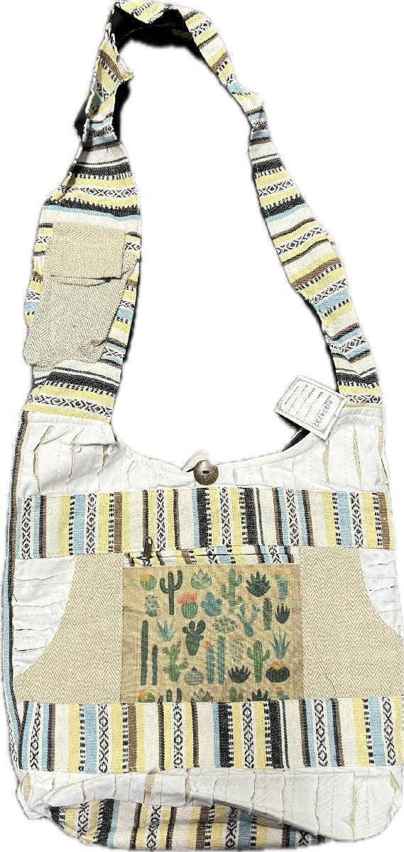 Cactus Print Nepal Handmade Purses image