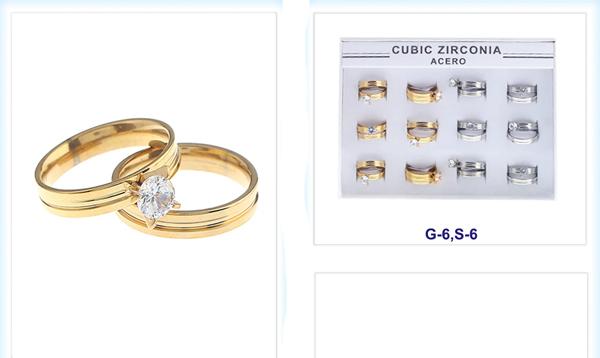 Diamond Style Fashion Rings - Gold & Silver image
