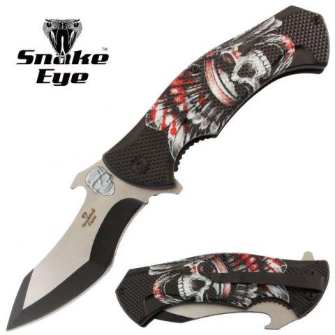 Snake Eye Tactical Spring Assist Pocket knife image