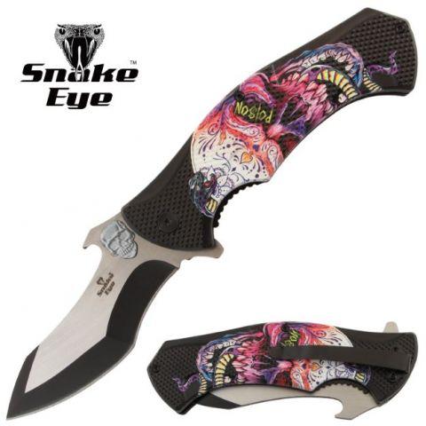 Snake Eye Tactical Spring Assist Pocket Knife image